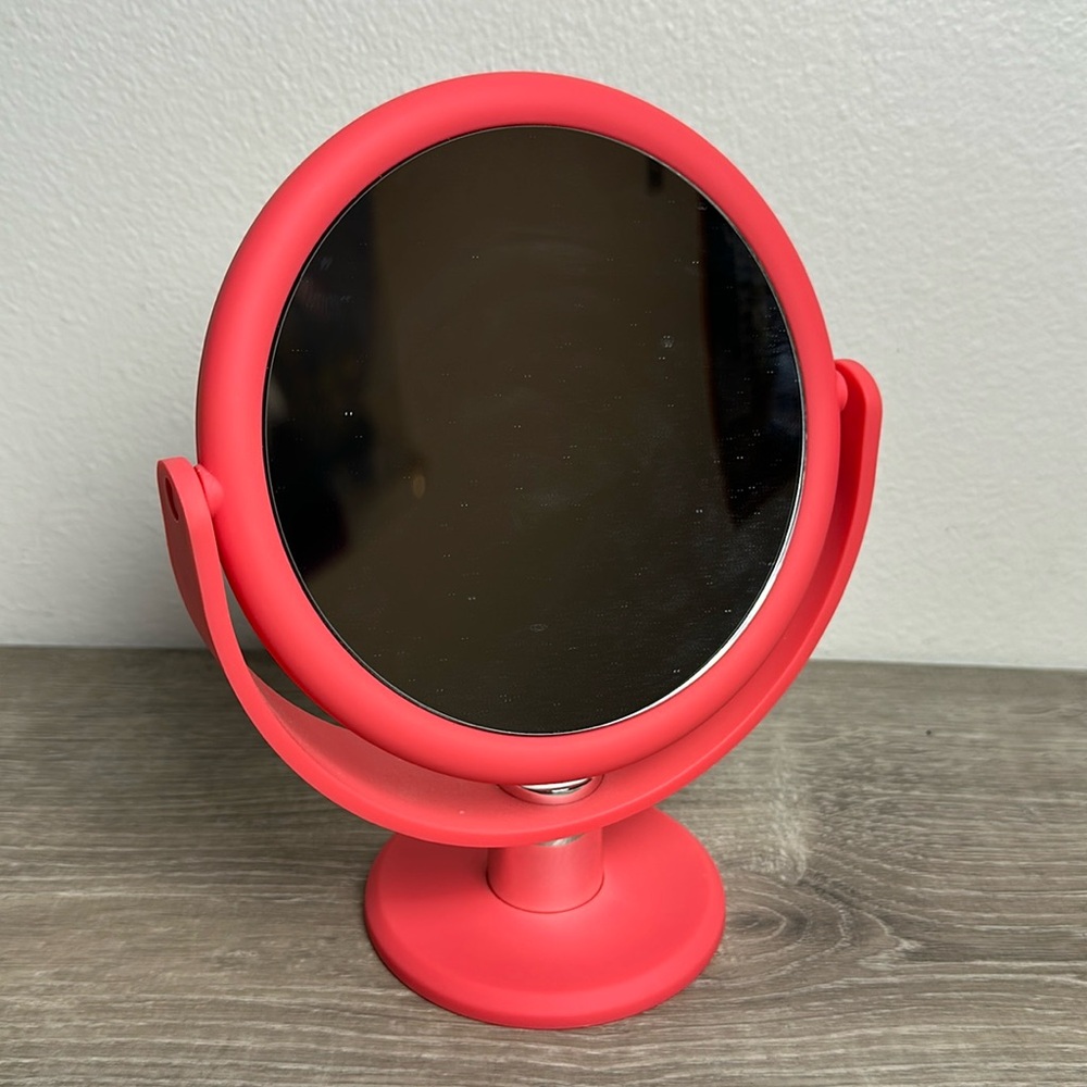 Pink Vanity Magnifying Mirror